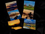 Glass Coasters x 6